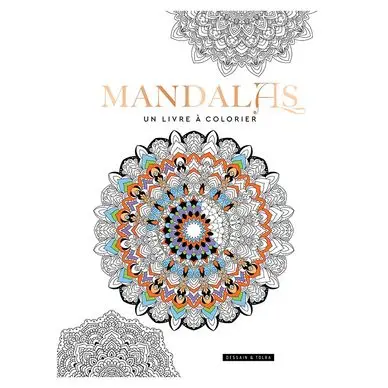 Livre de coloriage Mandalas Un livre à colorier - Dessain et Tolra Commande En Gros