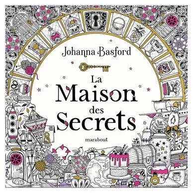 Livre de coloriage La maison des secrets - Marabout Soldes