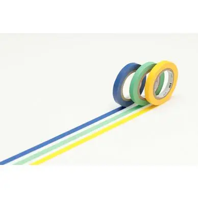 Authentique Masking Tape Slim 7 m x 6 mm Set G 3 pcs Uni - Masking Tape mt