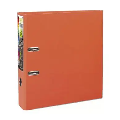 Offre Exclusive Classeur à levier Prem'Touch A4 Dos 80 mm Orange - Exacompta