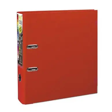 Prix Promo Classeur à levier Prem'Touch A4 Dos 80 mm Rouge - Exacompta