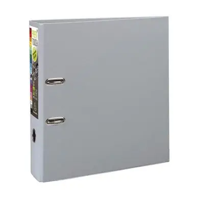 Solde Classeur à levier Prem'Touch A4 Dos 80 mm Anthracite - Exacompta