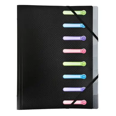 Commande En Gros Trieur A4 3 rabats 8 compartiments Opak - Exacompta