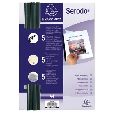 Commander Maintenant Kit de reliure sans perforation ni collage - Exacompta