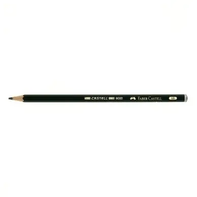 Crayon graphite Castell 9000 6B - Faber-Castell Usine Directe