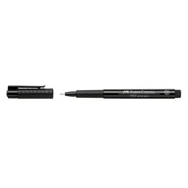 Feutre Pitt extra fin Noir - Faber-Castell Offre Spéciale