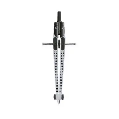 Compas à réglage rapide Grip 2001 Ø 39 cm - argent - Faber-Castell Usine Directe