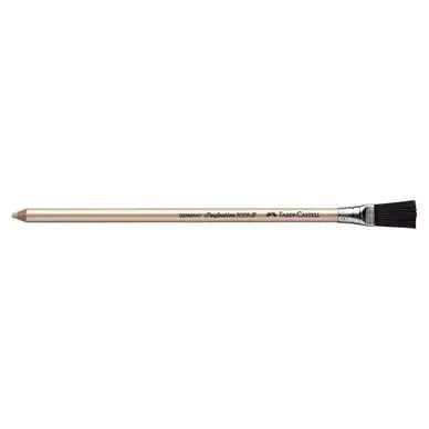 Crayon-gomme blanche perfection dure avec brosse - Faber-Castell Prix Cassé