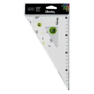 Équerre en aluminium 60° 21cm - Wonday Prix Promo