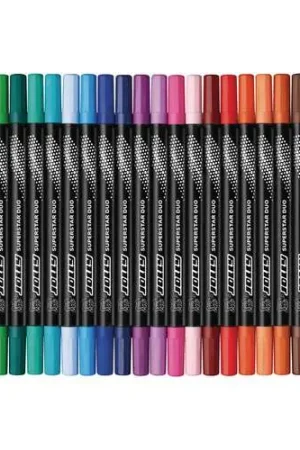 Coffret de 24 feutres double-pointe Jolly Satisfait Ou Remboursé