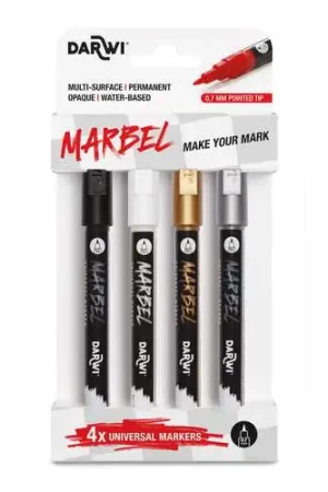 Meilleure Vente Set de 4 marqueurs Marbel Darwi