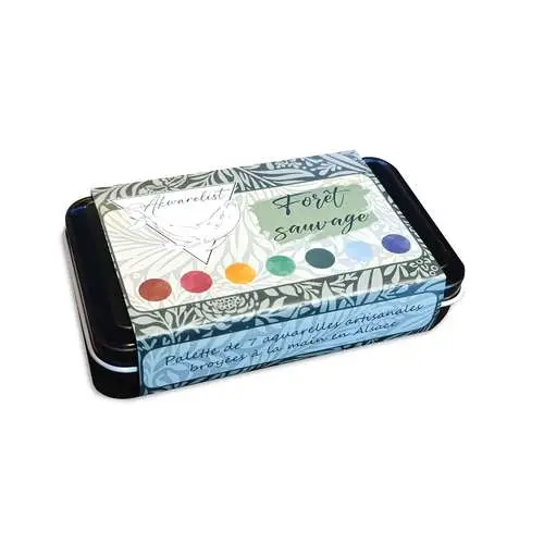 Vente Directe Palette d'aquarelles Forêt Sauvage Akwarelist