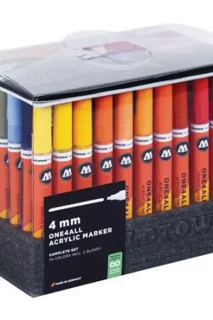 Set complet de marqueurs acryliques 227HS ONE4ALL Molotow Nouvelle Collection