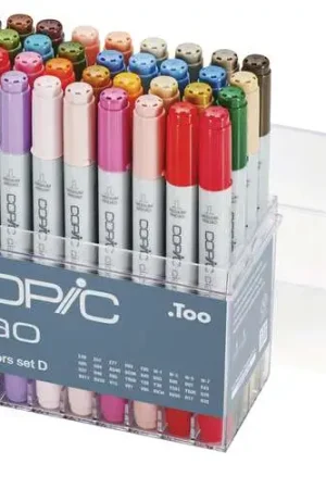 Dernier Modèle Set D de 36 marqueurs COPIC Ciao