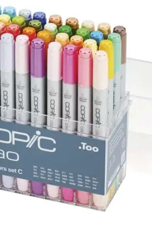 Bon Marché Set C de 36 marqueurs COPIC Ciao