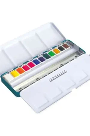 Coffret 12 1/2 Godet + 12 vides La petite aquarelle Sennelier Remise