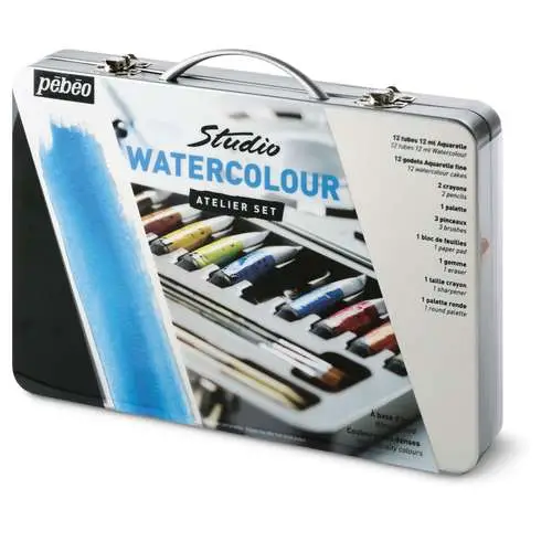 Satisfait Ou Remboursé Coffret métal aquarelle fine Pébéo
