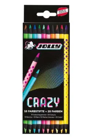 Réduction Coffret crayons couleur Jolly Crazy