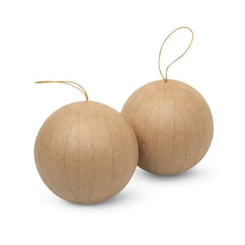 Lot de boules de Noël Décopatch Satisfait Ou Remboursé