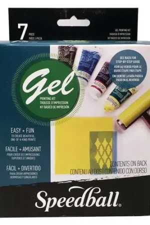 Trousse d'impression sur gel Speedball Soldes