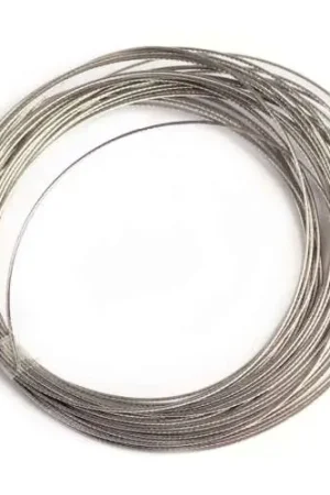 Fil en acier inoxidable Glorex en argent Must-Have