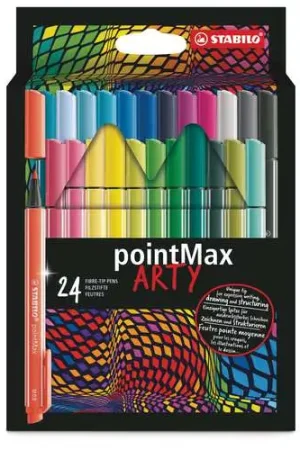 Dernière Chance Etuis de feutres Stabilo Point Max Arty