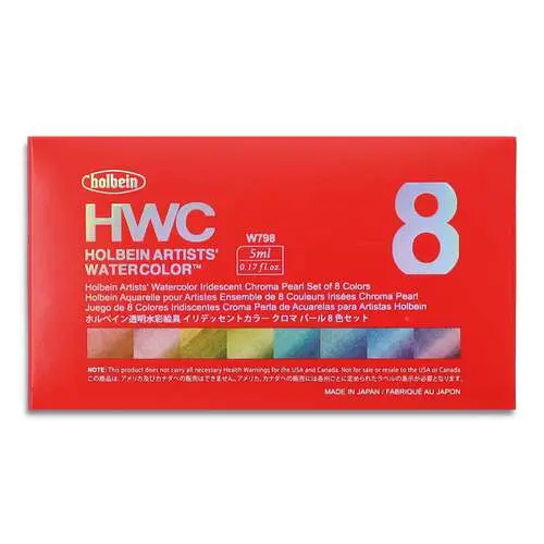 Set peinture aquarelle nacrée Holbein Meilleur Prix