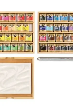 Haute Qualité Coffret en bois de peinture aquarelle Holbein