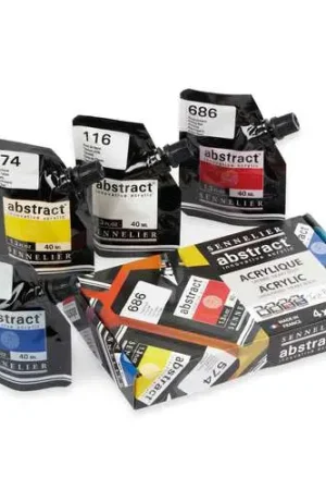Produit De Marque Test Pack Abstract Sennelier