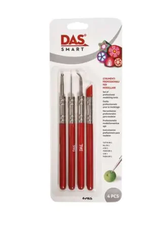 Soldes Set de 4 outils de modelage Das