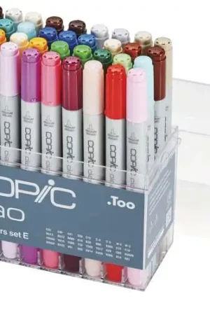 Set E de 36 marqueurs COPIC Ciao Prix Bas