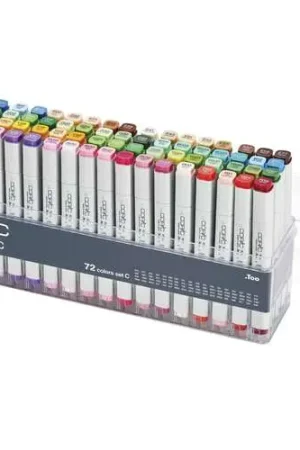 Set C de 72 marqueurs Classic COPIC Nouvelle Collection