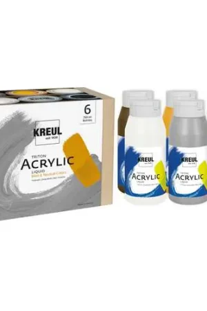Nouveauté Set peinture acrylique Base et Neutres Triton