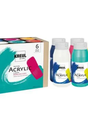 Set peinture acrylique Modern Mix Triton Satisfait Ou Remboursé