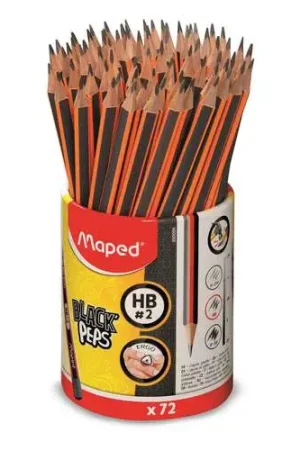 72 Crayons Black Peps Maped Satisfait Ou Remboursé