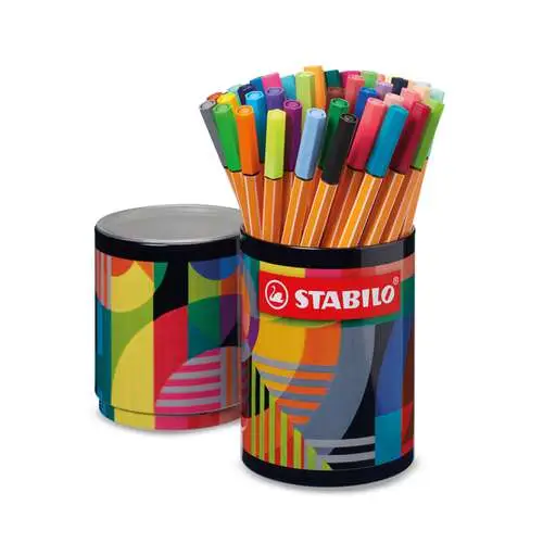 Boîte métal de 45 feutres Point 88 Arty Stabilo Vente Flash