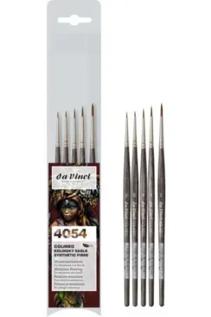 Certifié Set 5 pinceaux Colineo Da Vinci