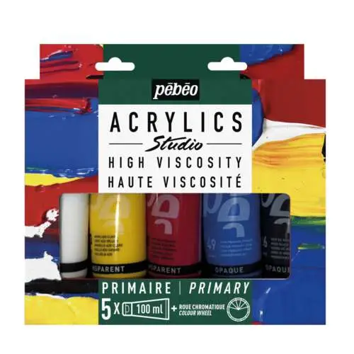 Coffret peinture acrylique Studio Pébéo Retour Gratuit