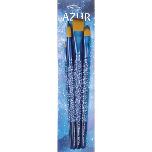 Set de 4 pinceaux Azur No 2 Léonard Dernier Modèle