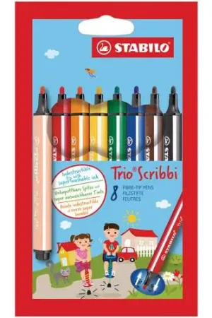 Etui de feutres Trio Scribbi Stabilo Seulement Aujourd'hui