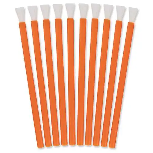 Lot de 10 pinceaux Cléopâtre pour colle Commander Vite