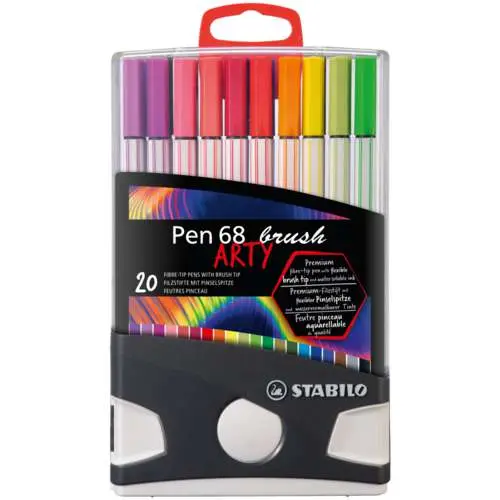 Set de feutres brush Pen 68 STABILO® Colour'Parade Prix Réduit