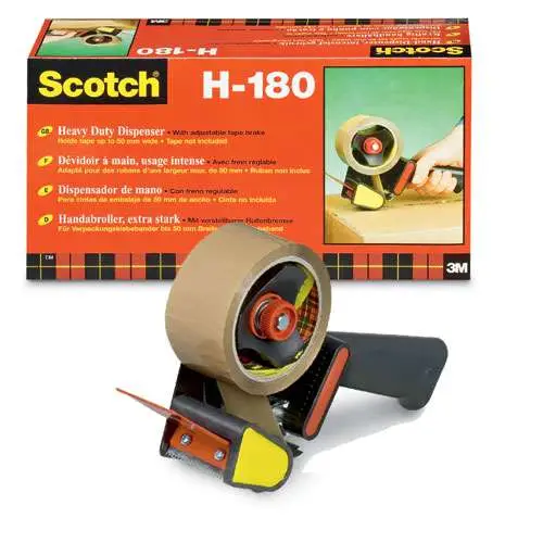 Dévidoir + 2 rouleaux d’adhésif pour emballage Scotch Nouveauté