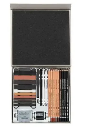 Coffret fusains et dessin Cretacolor Promotion