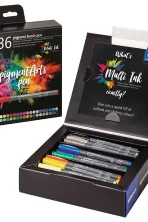 Sets de 36 feutres pigment brush pen 371 Staedtler Haute Qualité