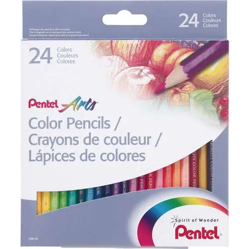 Coffret crayons de couleur Pentel Arts® Bon Plan