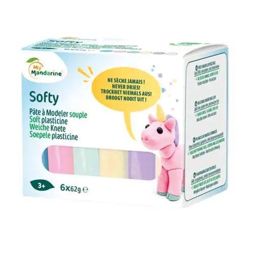 Set pâte à modeler Softy Darwi Authentique