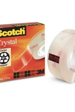 Lot de 11 + 3 rouleaux Crystal Clear 600 Scotch Nouveauté