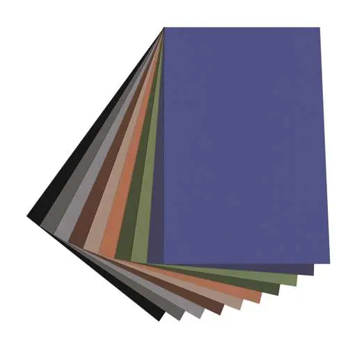 Marque 20 feuilles nuances foncées Mi-Teintes Canson