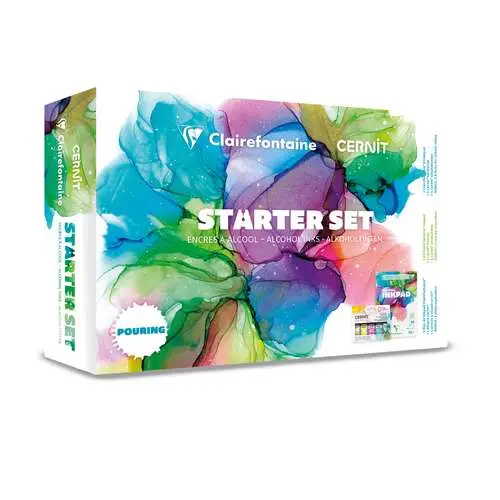 Coffret initiation encre à l'alcool Clairefontaine Promotion Saisonnière